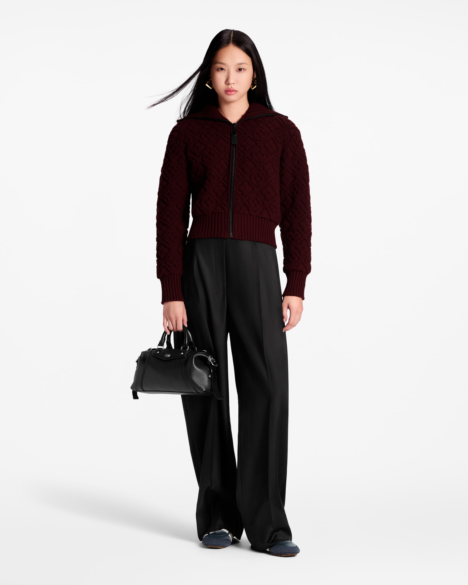 LOUIS VUITTON モノグラムタオリング ジップアップジャケット LOUIS VUITTON】モノグラムタオリング ジップアップジャケット
